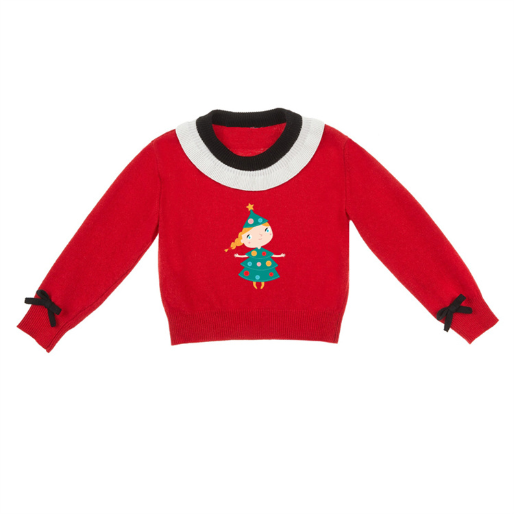 Misswinnie Soft Cotton Christmas sweater for girls