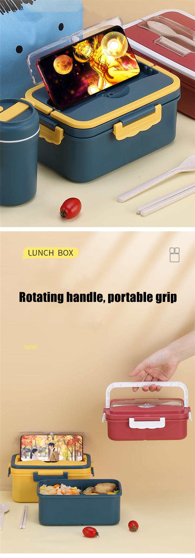 Biodegradable environmental plastic box