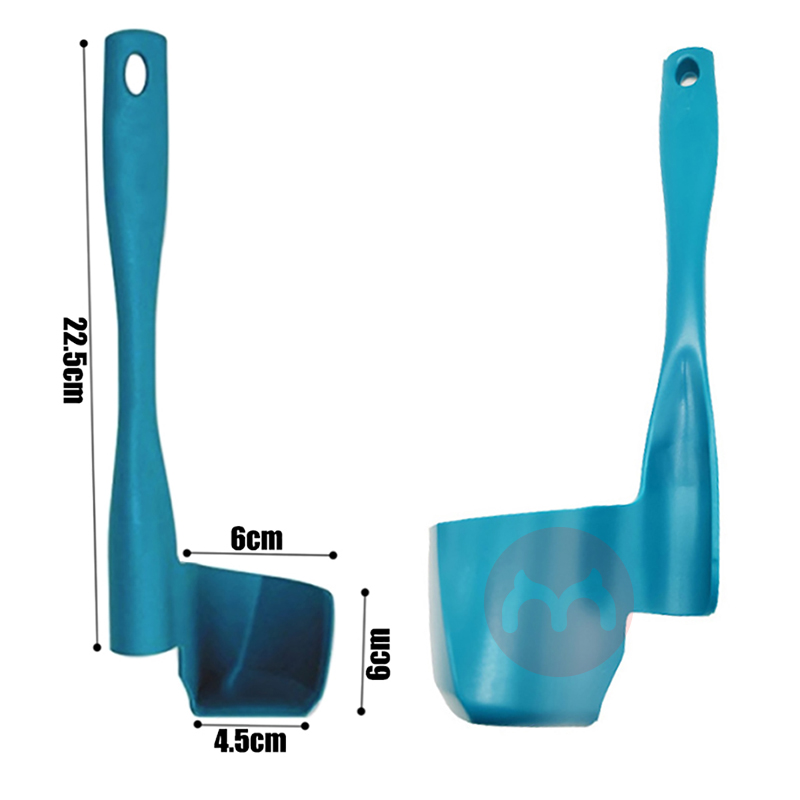 Multifunctional rotary mixing drum spatula