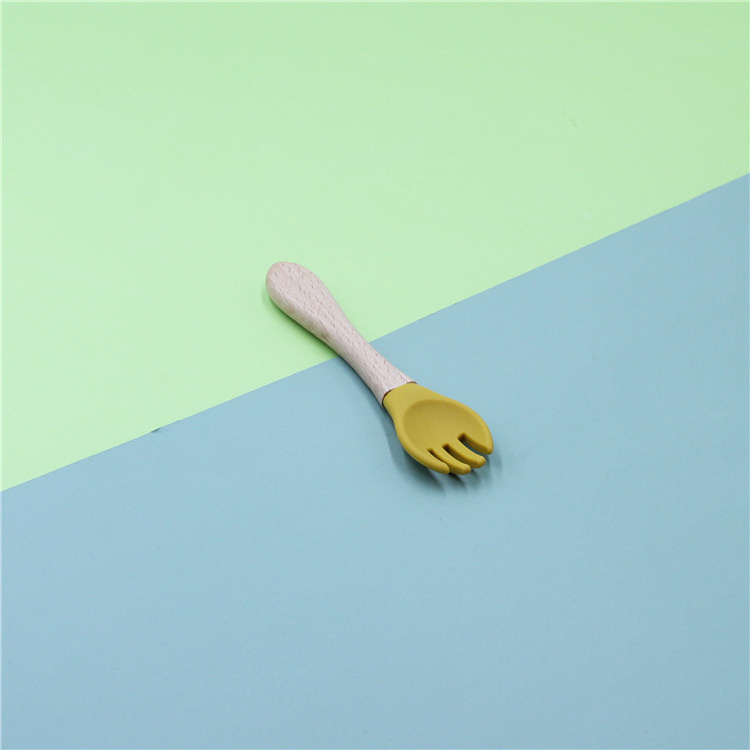 Baby soft silicone spoon