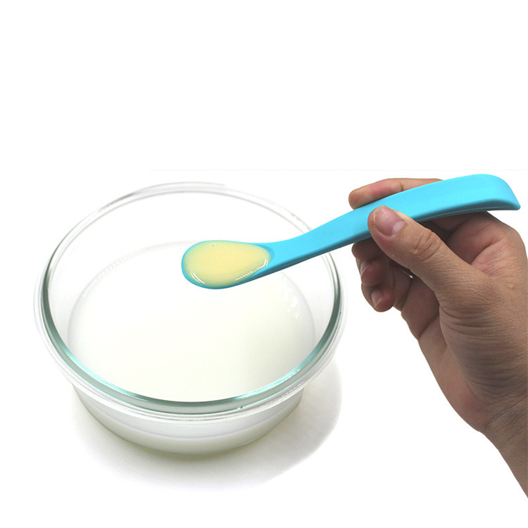 Silicone baby spoon