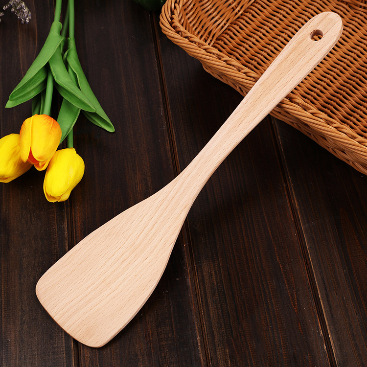 Cooking utensils wooden kitchen spoons