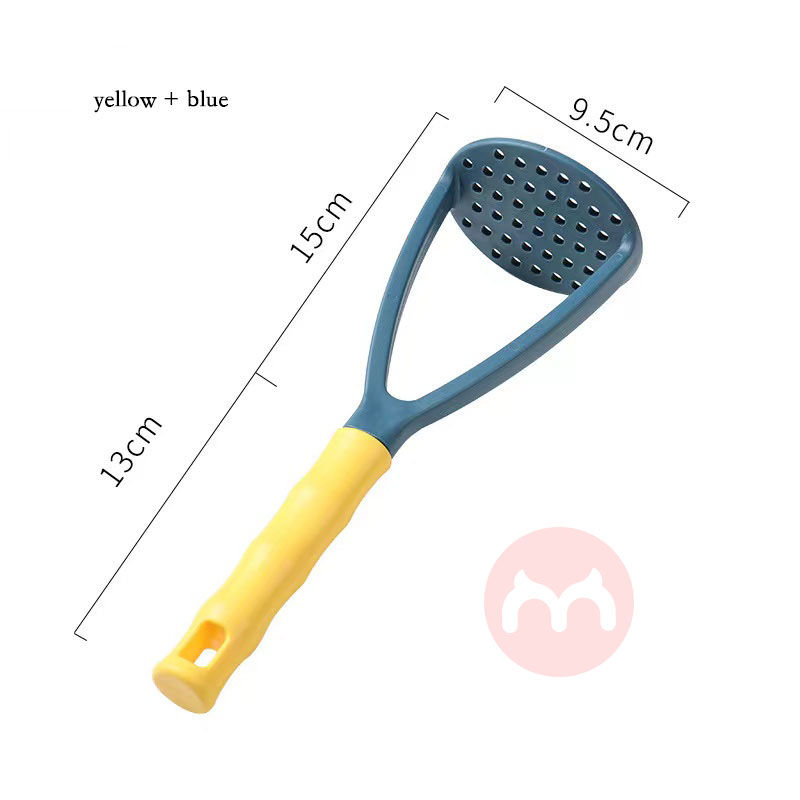 Potato masher and rice potato press crusher manual kitchen tool food shredder fruit vegetable tool long handle