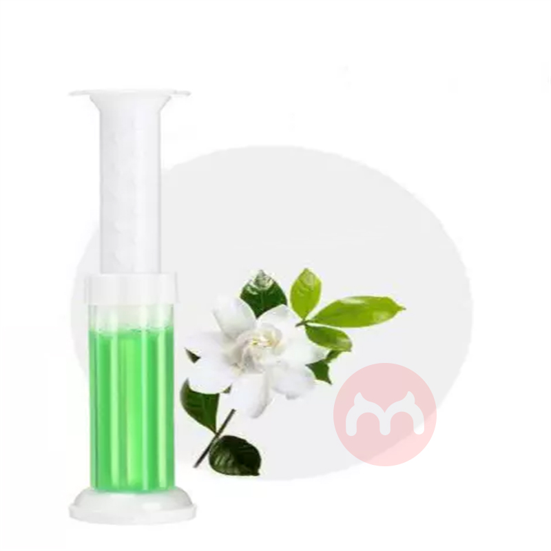 Toilet cleaning flower fragrance gel