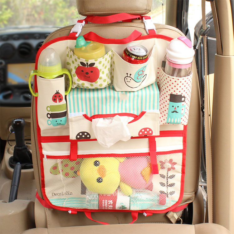 OEM car seat back baby supplies storage bag