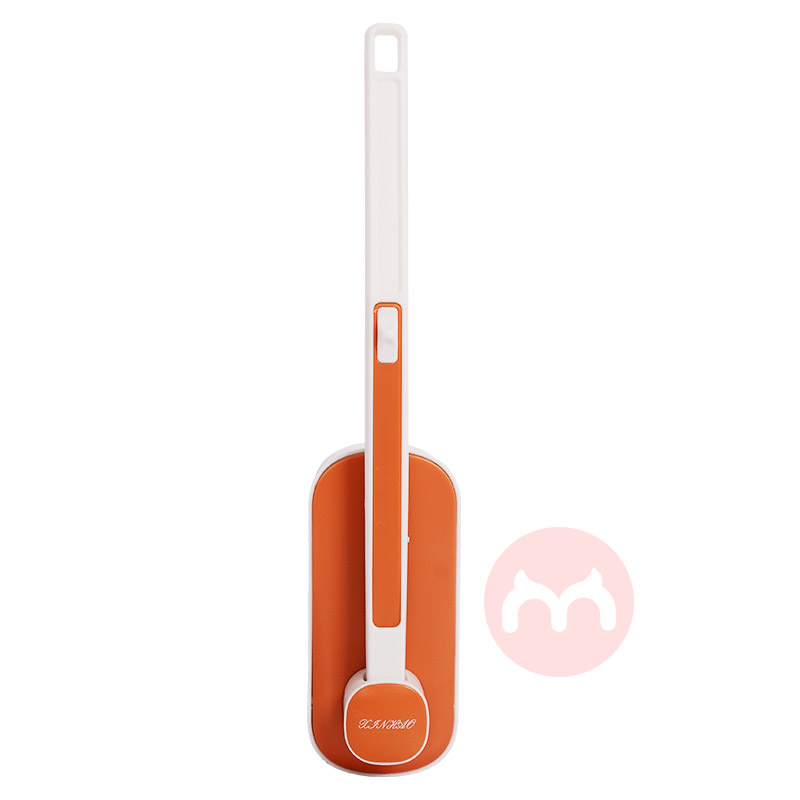 Household disposable sponge long handle toilet cleaning brush is used for bathroom cleaning and disinfection