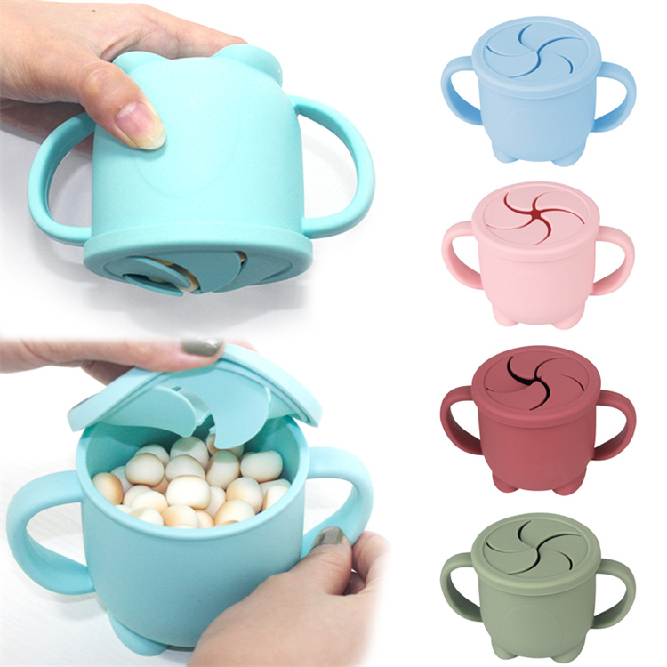 Collapsible food grade silicone cup