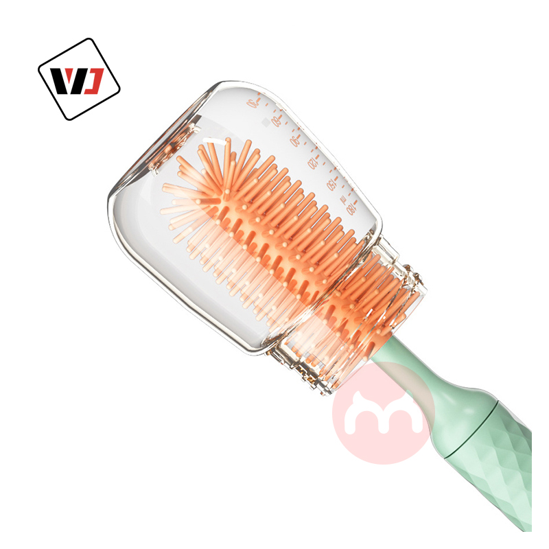 WANDAI Low noise intelligent water bottle cleaning brush outdoor portable silicone milk bottle cleaning brush