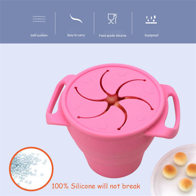 Tableware Foldable silicone suction cup for infants children and young children