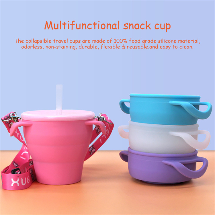  Tableware Foldable silicone suction cup for infants children and young children