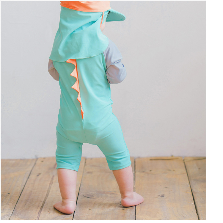 GBlinker The baby is cute and comfortable in a dinosaur swimwear