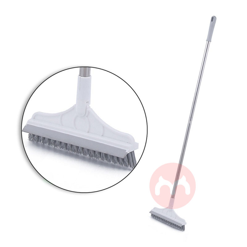 Movable floor cleaning brush long handle broom