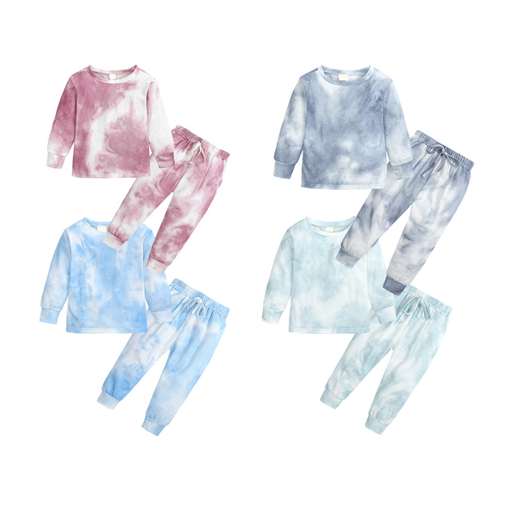 JINXI Tie-dye lady comfortable mom and I parent-child outfit