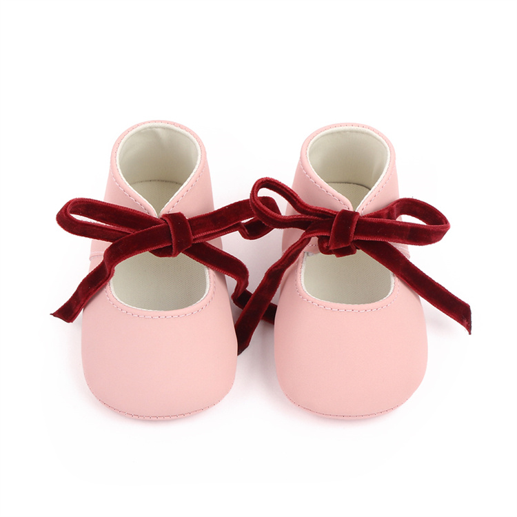 OEM Pink baby moccasin kids shoes for girls