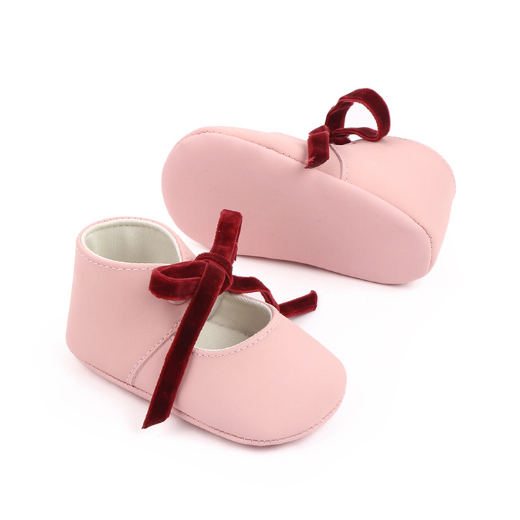 OEM Pink baby moccasin kids shoes for girls