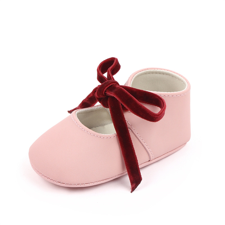 OEM Pink baby moccasin kids shoes for girls