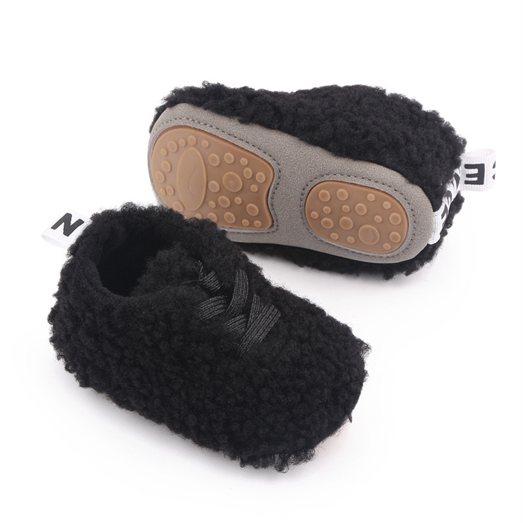 OEM Autumn and winter suede cotton shoes keep warm baby children's shoes