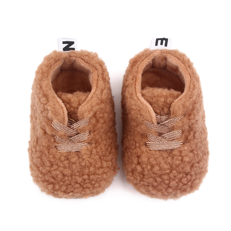 OEM Autumn and winter suede cotton shoes keep warm baby children's shoes