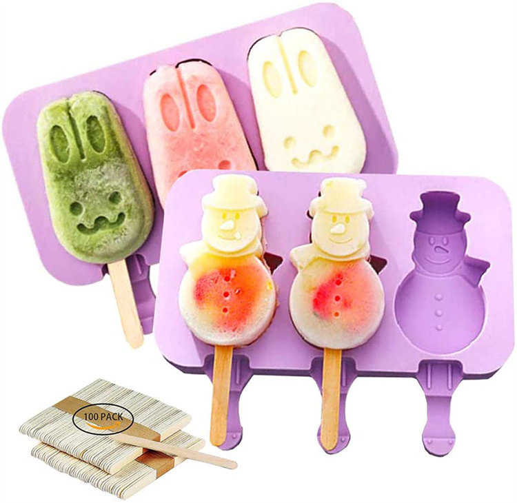 Self made popsicle silicone mold