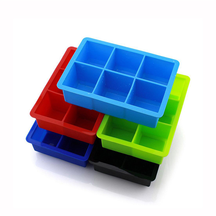 Silicone large size ice tray