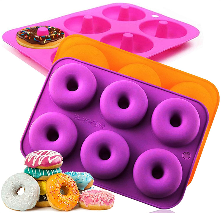3D silicone donut mold