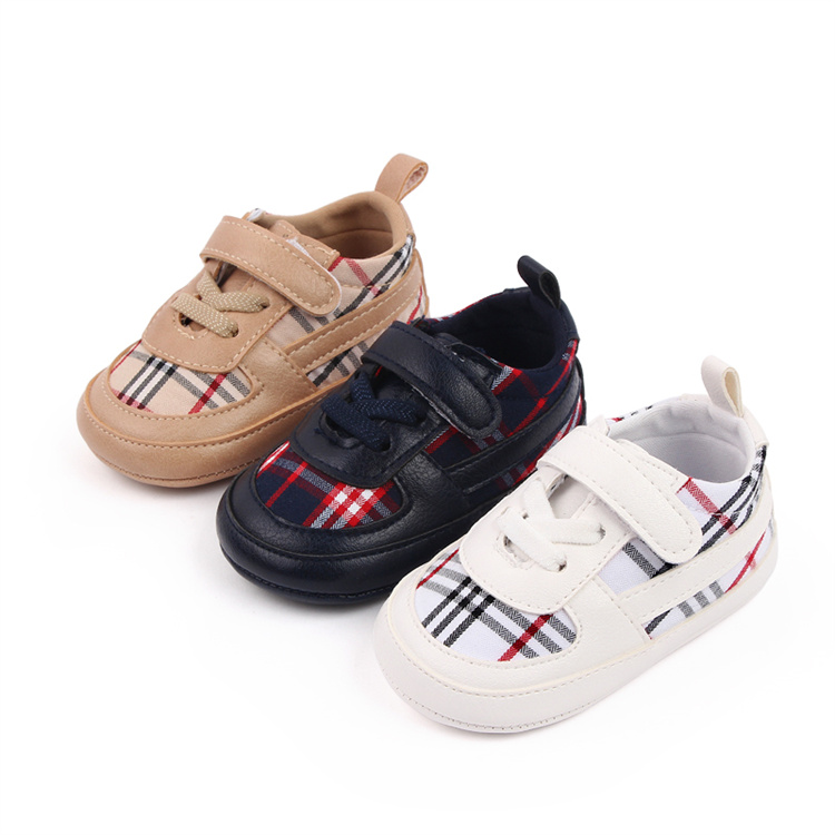 OEM Spring and autumn 0-2 years old soft rubber soles darling walking kids shoes