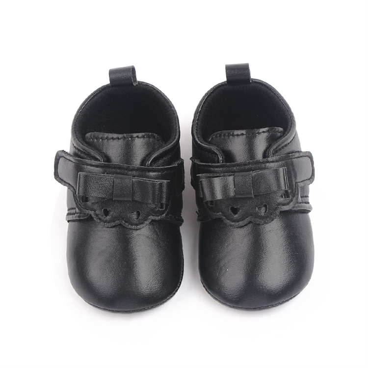 OEM Girls Pu Prewalker baby casual kids shoes