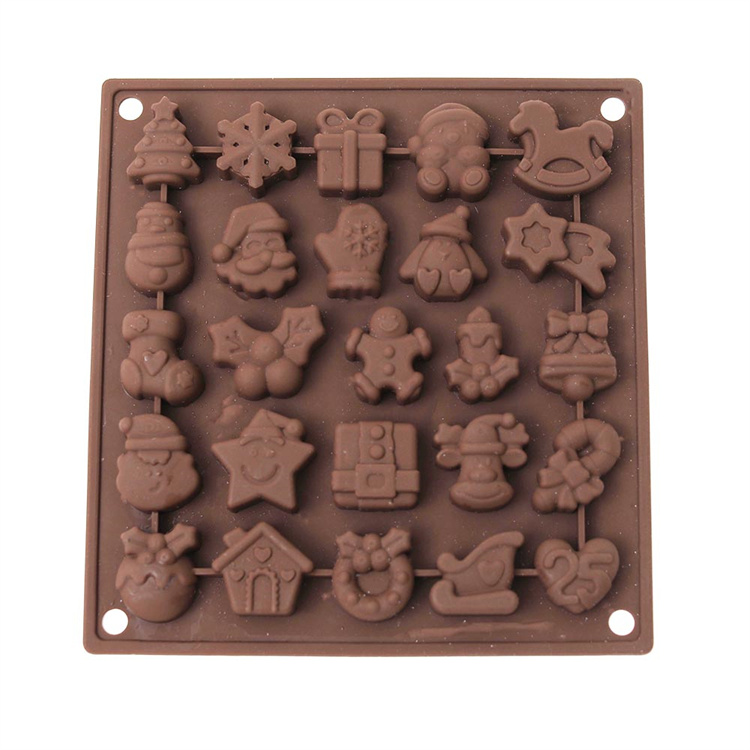 Chocolate Mold Gingerbread Man Christmas candy mold