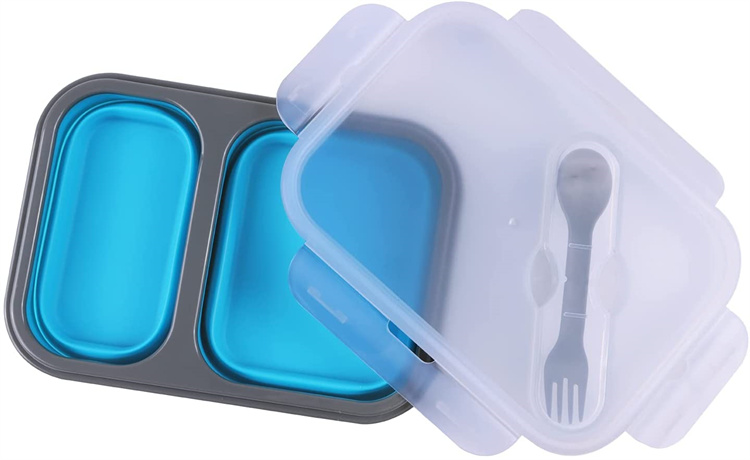 Silicone food storage box