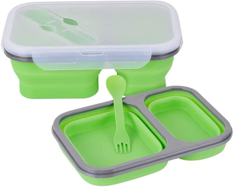 Silicone food storage box