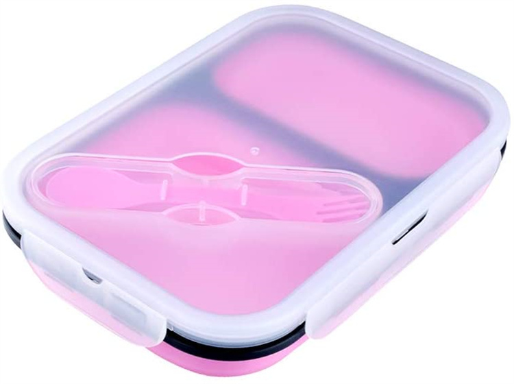 Silicone food storage box