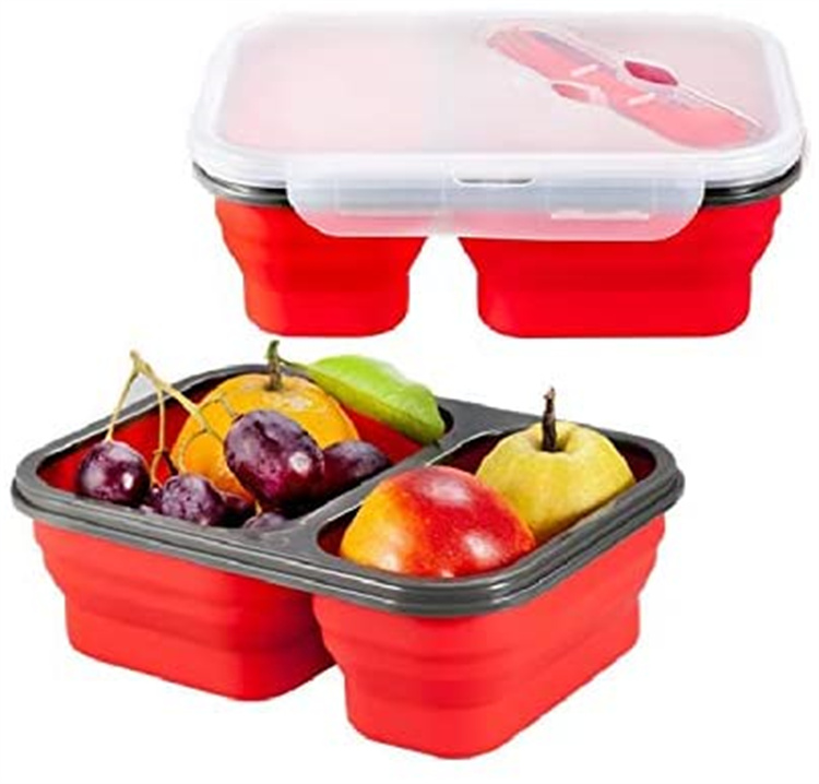 Silicone food storage box