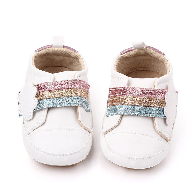OEM Cute baby sneakers with rubber kids shoes