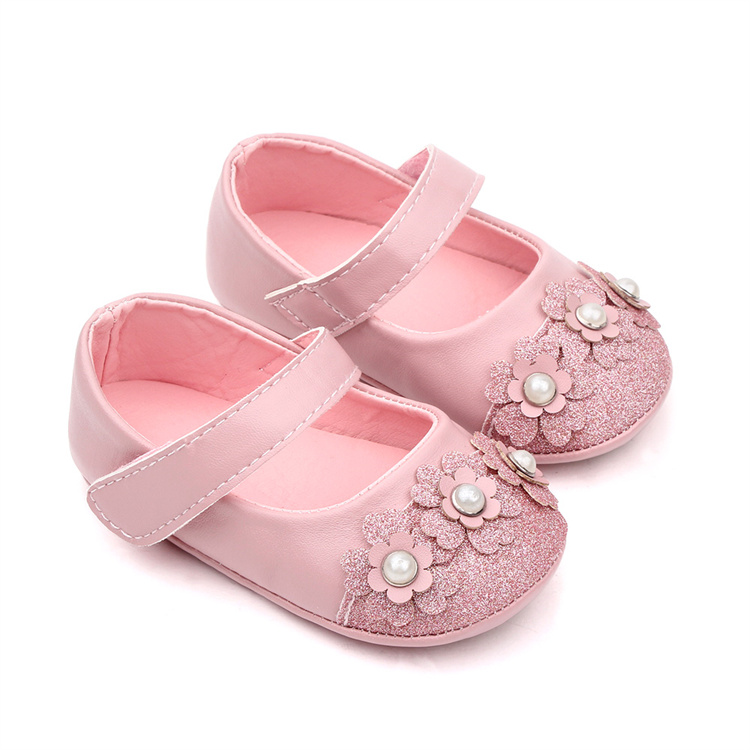 OEM Baby step kids shoes with lovely flower soles