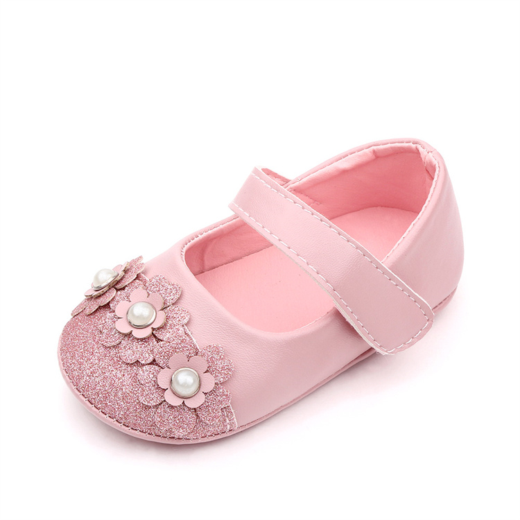OEM Baby step kids shoes with lovely flower soles