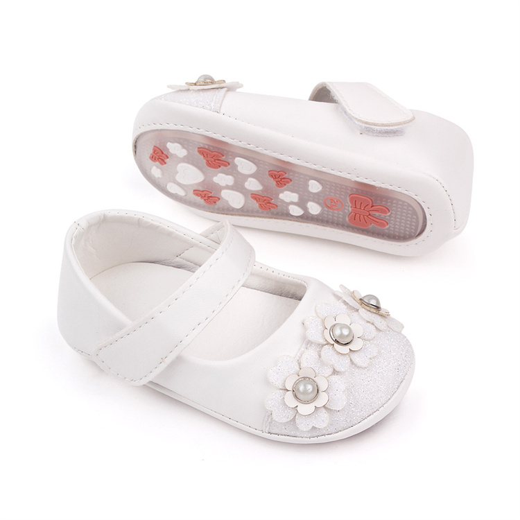 OEM Baby step kids shoes with lovely flower soles