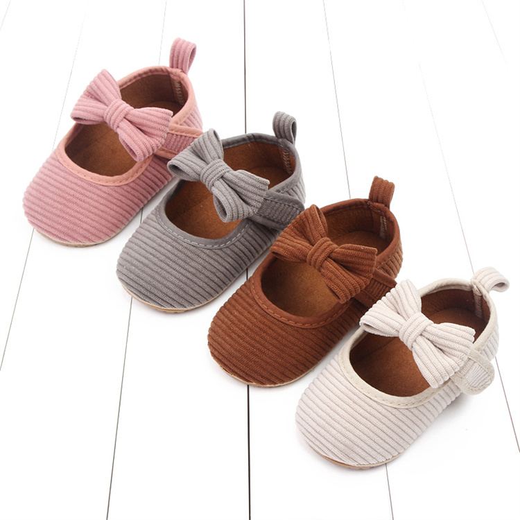 OEM Spring and autumn bows soft soles darling Walker shoes