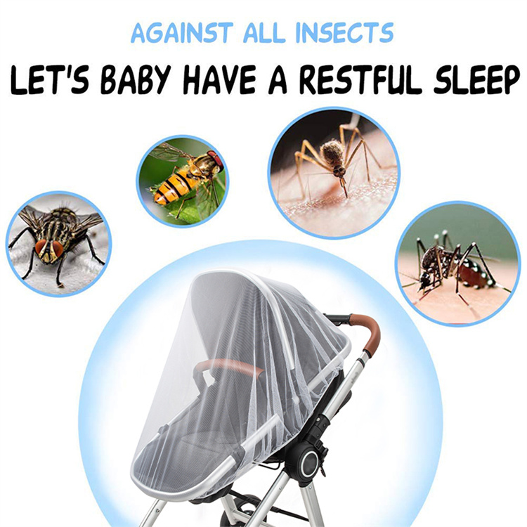 Full cover anti mosquito stroller mosquito net