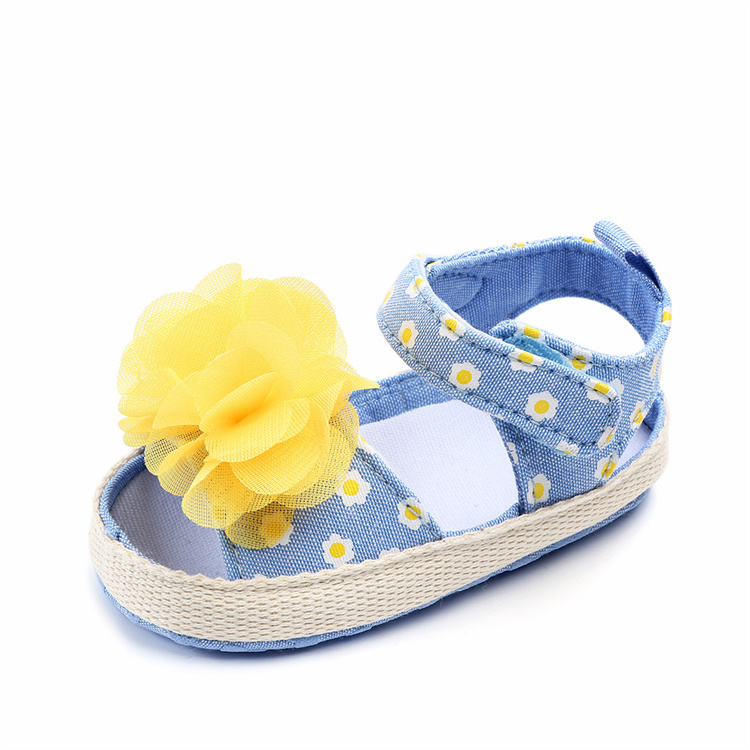 OEM Flower flowers wear-resistant cotton baby kids shoes girls soft soles