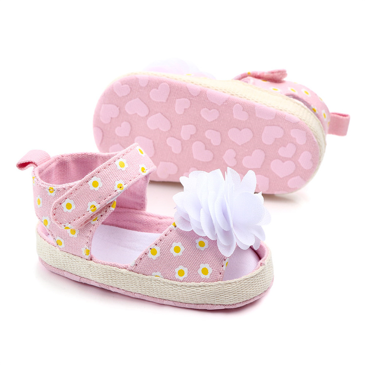 OEM Flower flowers wear-resistant cotton baby kids shoes girls soft soles