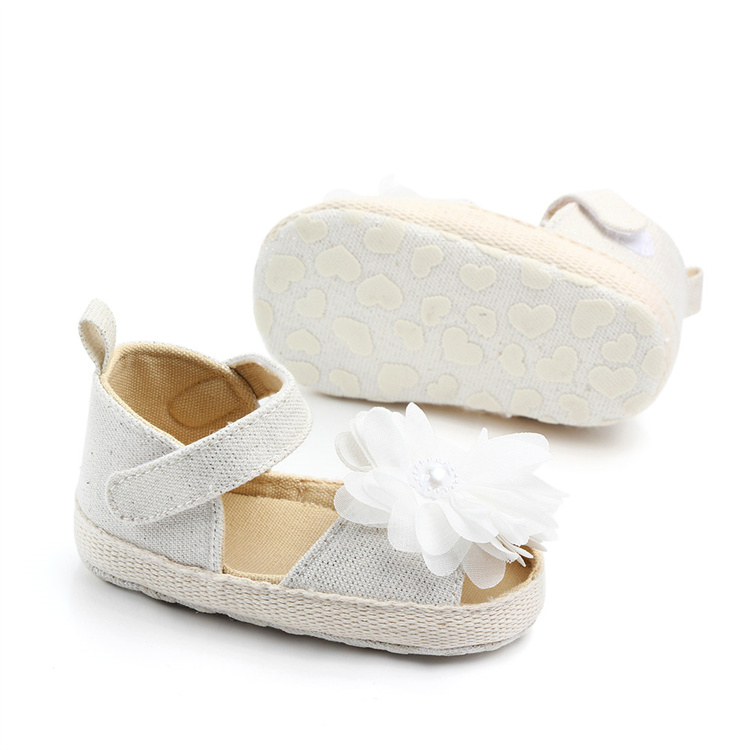 OEM Flower flowers wear-resistant cotton baby kids shoes girls soft soles