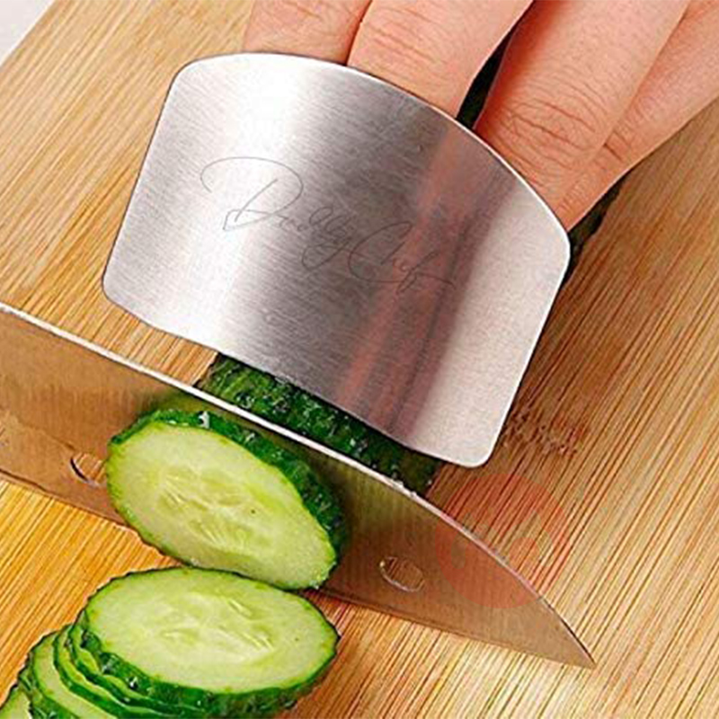 Wholesale Price Kitchen Accessories Knife Cut Vegetable Stainless Steel Hand Guard Tool Finger Protector