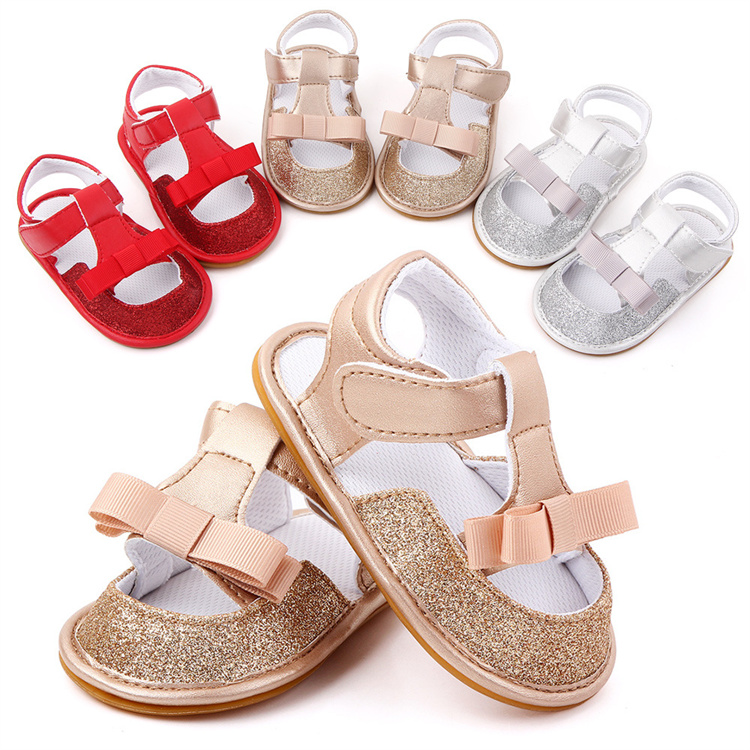 OEM Beautiful Bright Baby Sandals Summer kids shoes