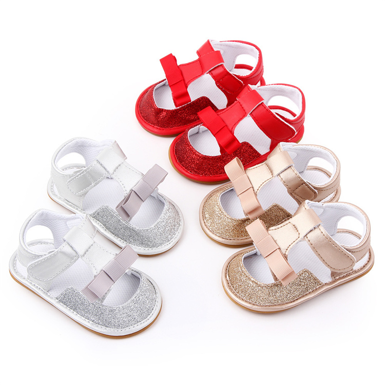 OEM Beautiful Bright Baby Sandals Summer kids shoes