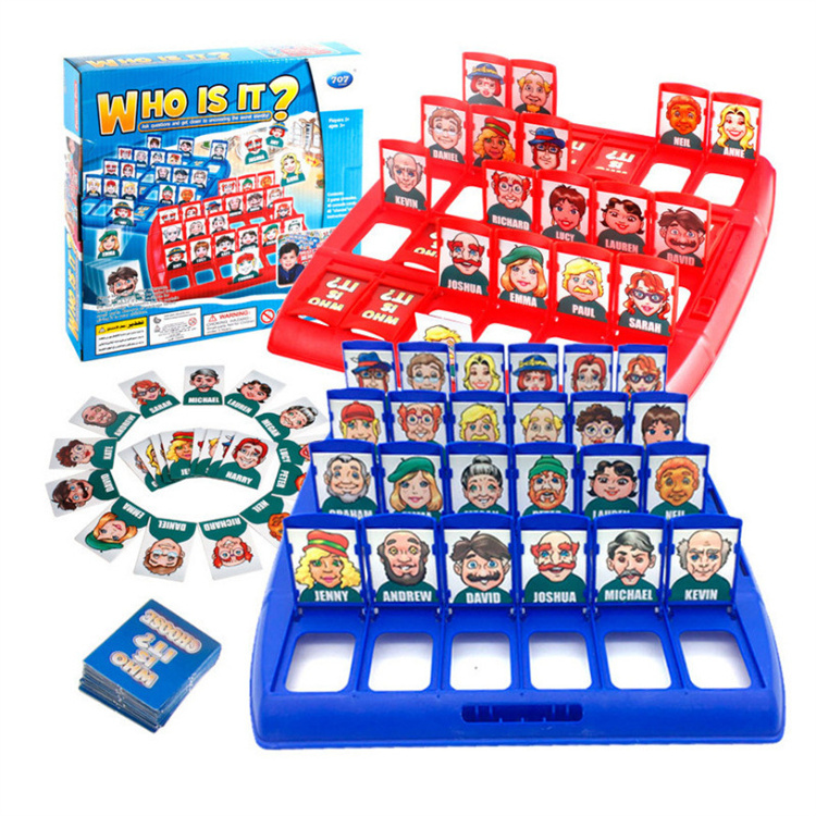 Guess who is the chess board interactive toy