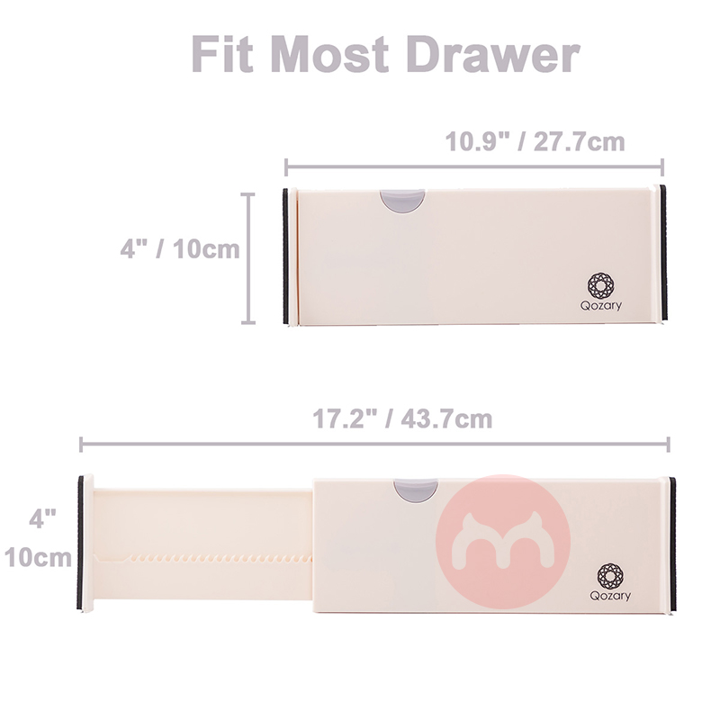Kitchen Plastic Adjustable Organizer Divide Small Diy Grid Underwear Garage Dresser Cabinet Partition Expandable Drawers