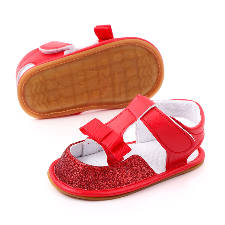 OEM Beautiful Bright Baby Sandals Summer kids shoes