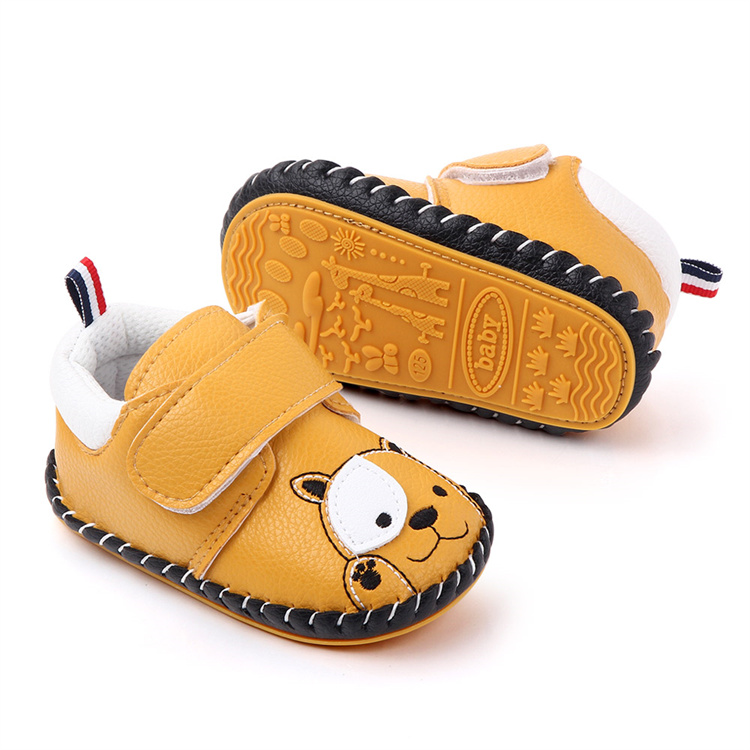 OEM Cute animal sneakers with rubber soles kids shoes
