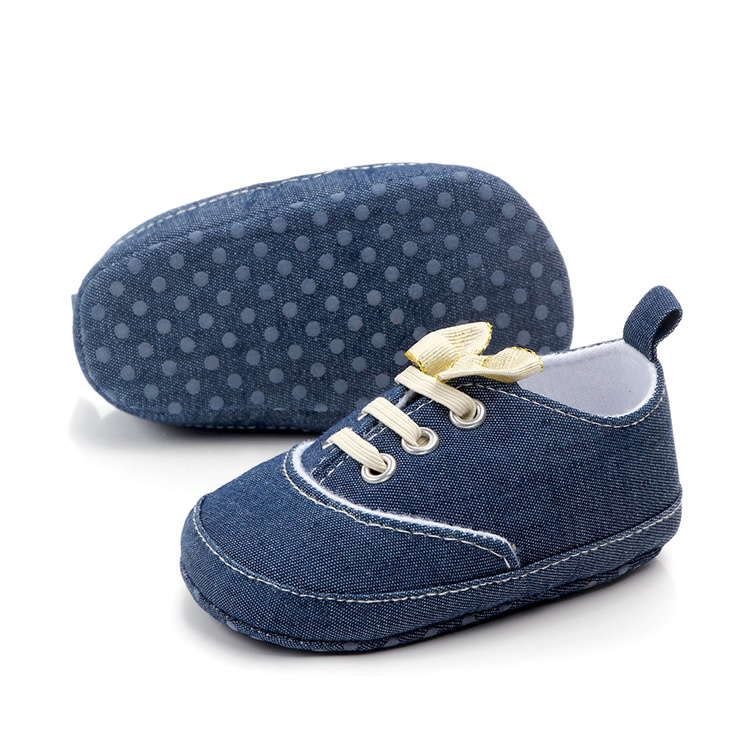 OEM Bow canvas sneaker girl kids shoes