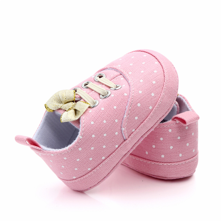 OEM Bow canvas sneaker girl kids shoes